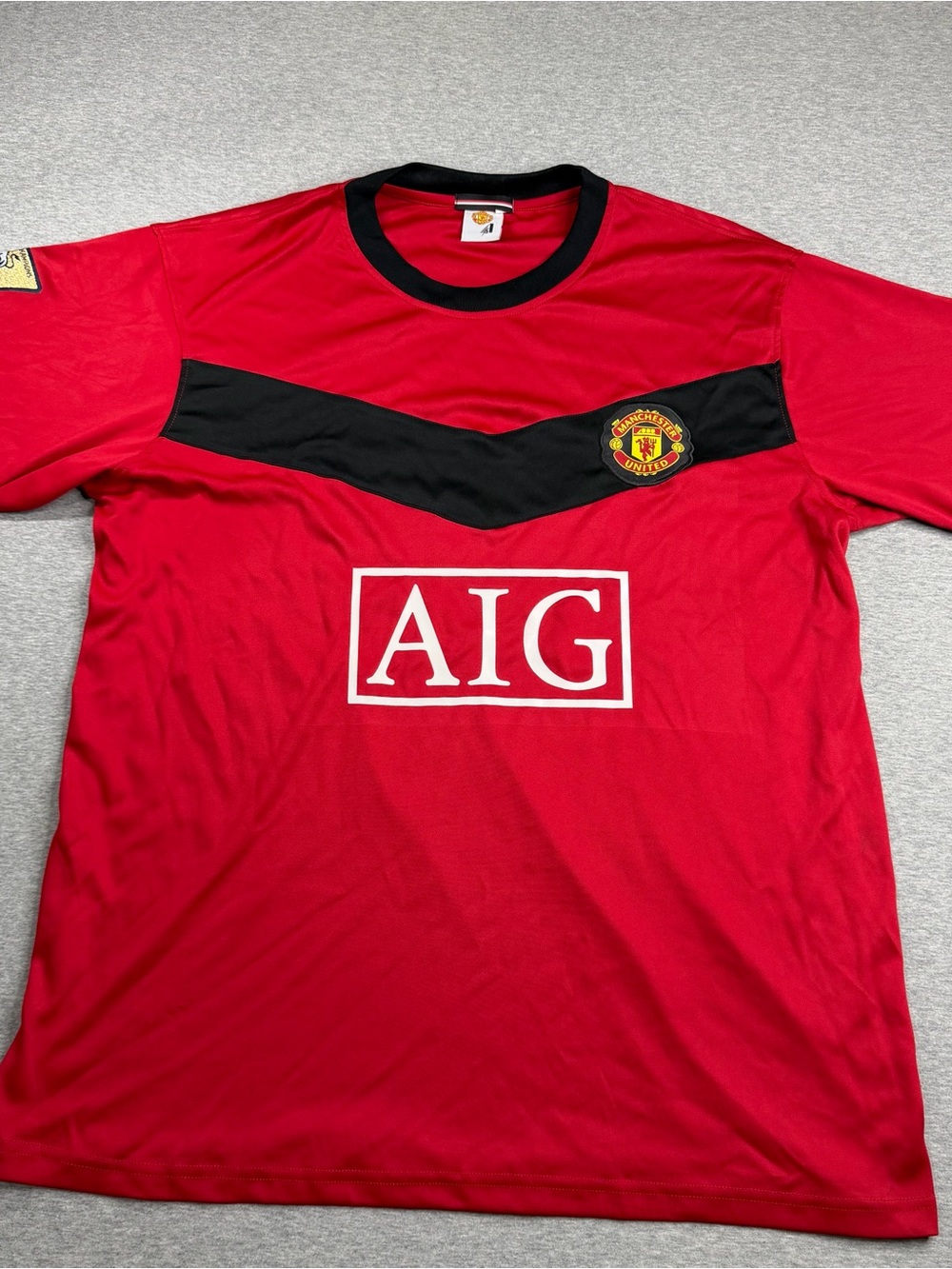 Manchester United 2009 2010 Home Football Shirt Soccer Jersey Barclay Size 3XL